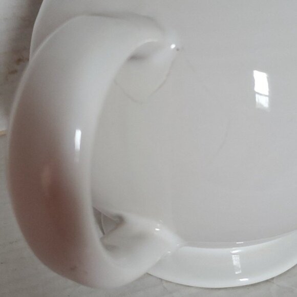 Fiestaware Fiesta 44 Oz CERAMIC Covered Teapot Container Pitcher Carafe White - Picture 11 of 16